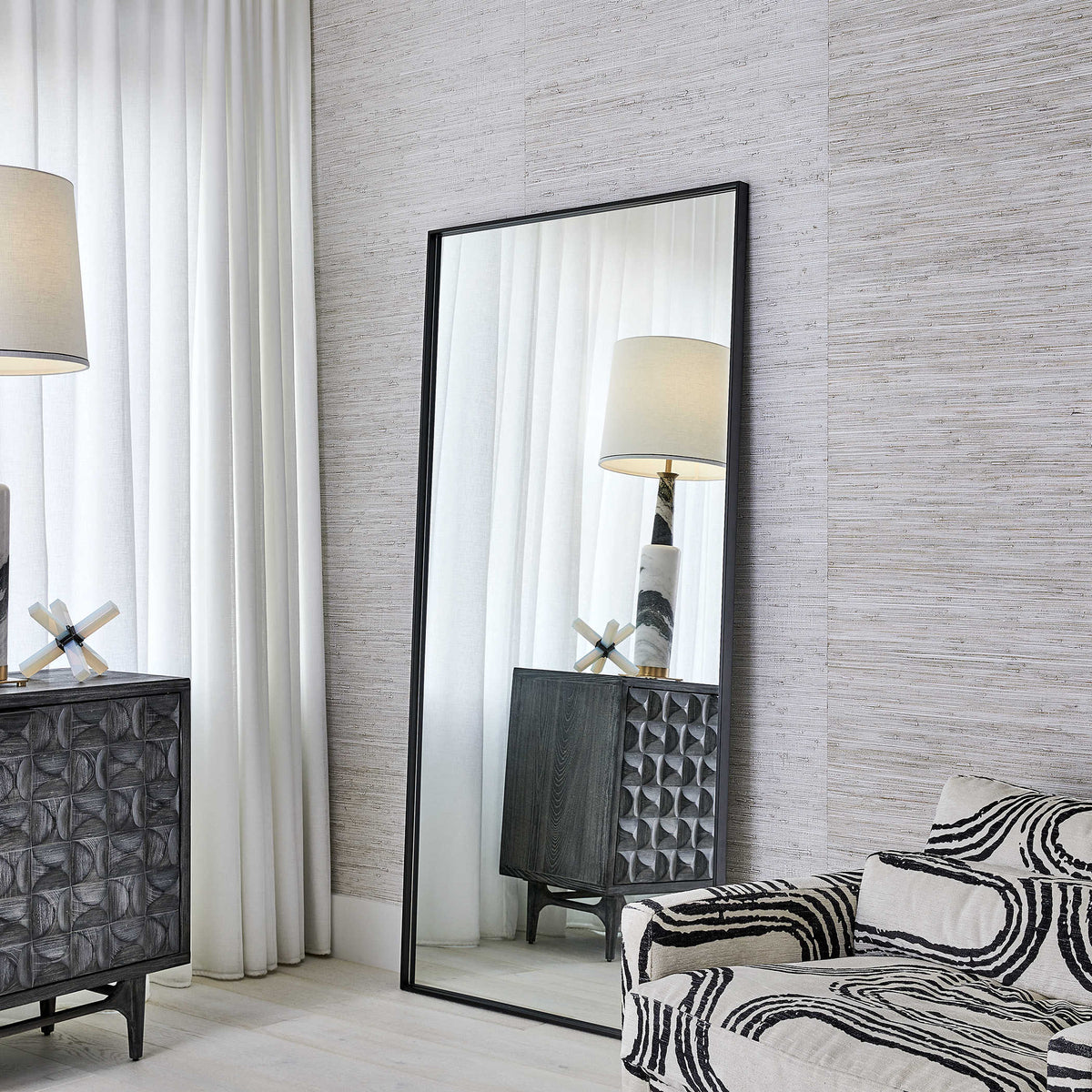 Harland Mirror – Black