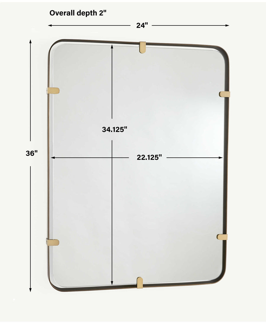Toggle Mirror – 61 x 91 cm