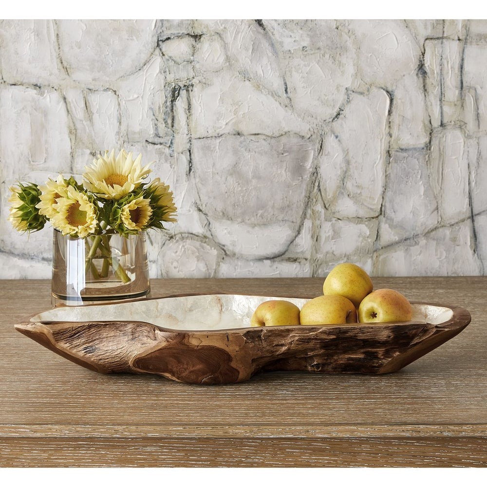 Pearl Forest Bowl – White Capiz