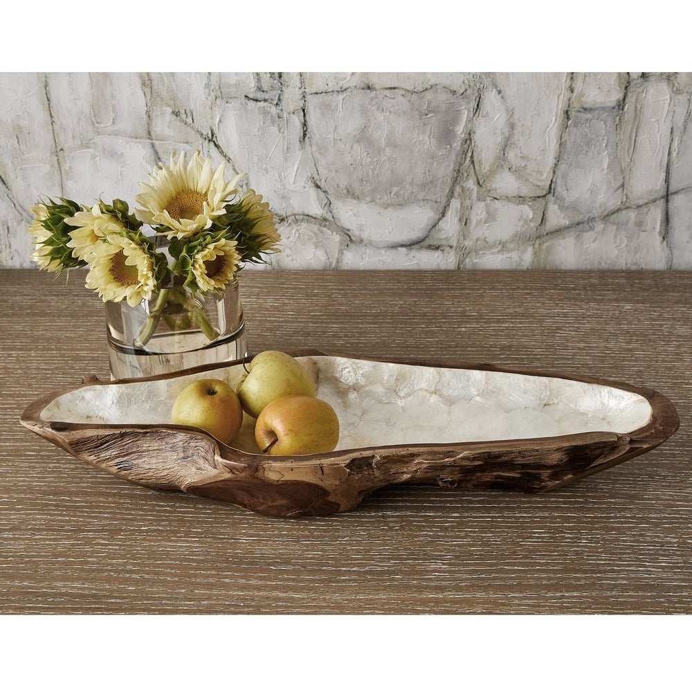Pearl Forest Bowl – White Capiz