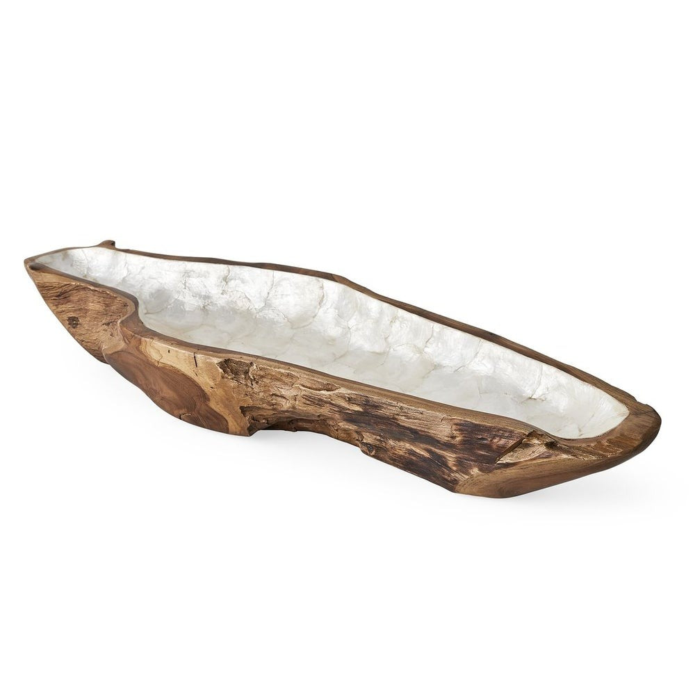 Pearl Forest Bowl – White Capiz