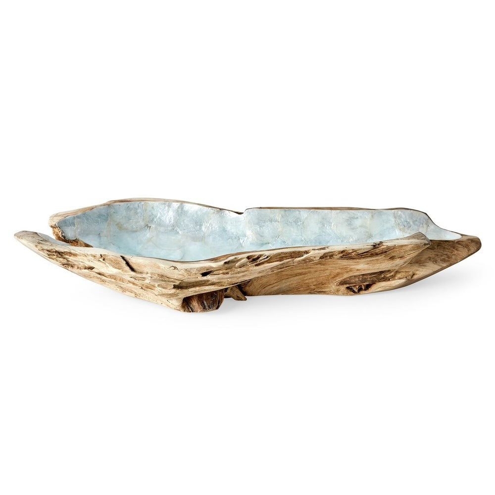 Pearl Forest Bowl – Blue Capiz