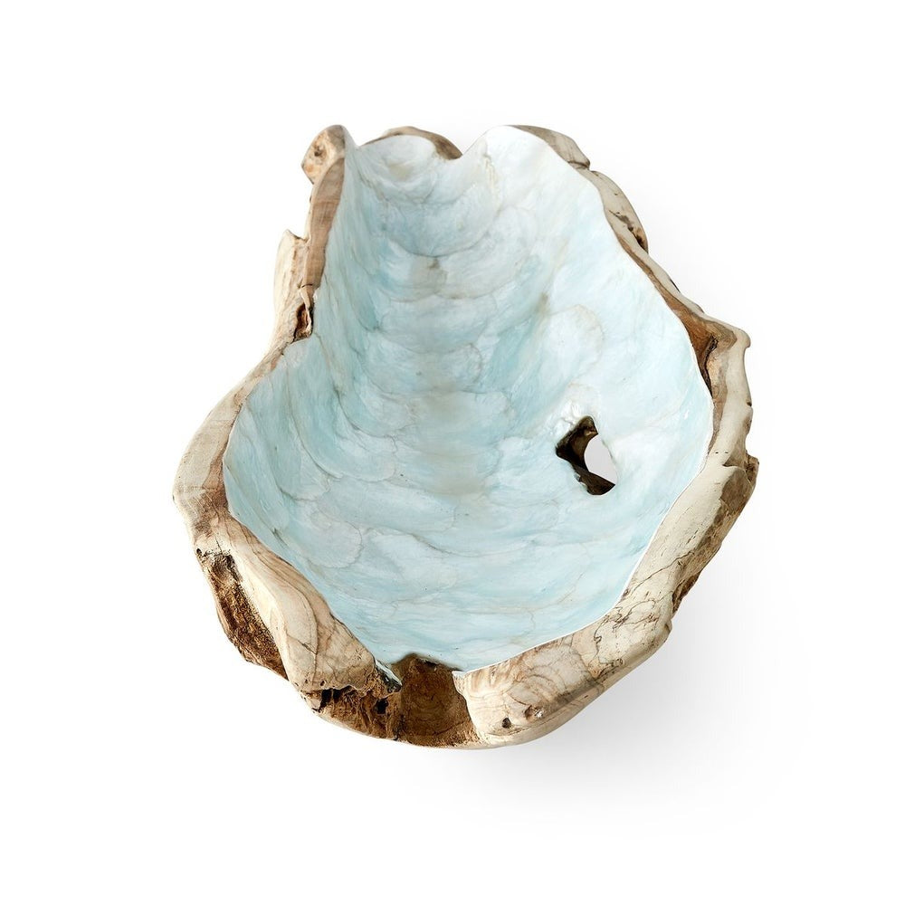 Pearl Forest Bowl – Blue Capiz