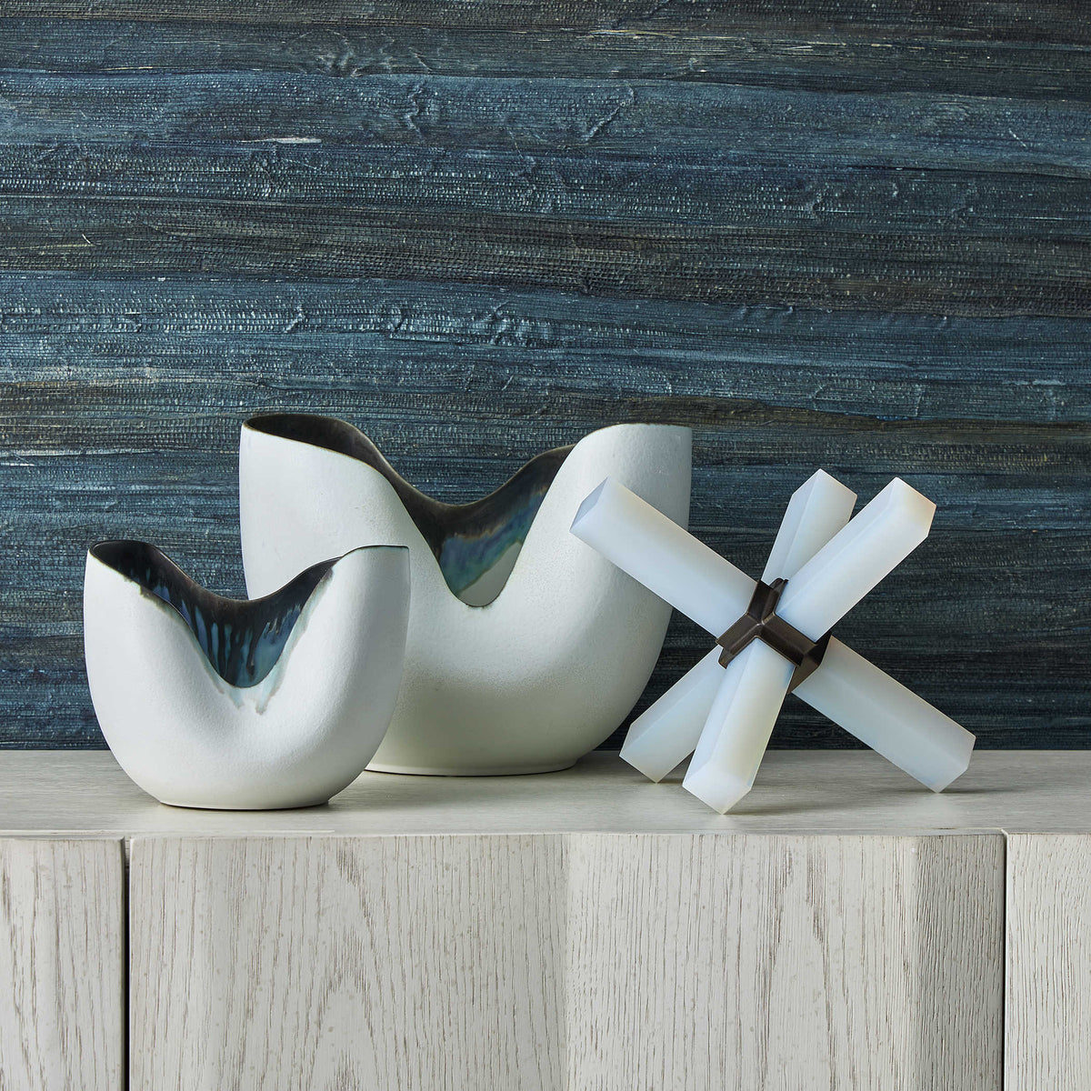 Indigo Vase – Medium