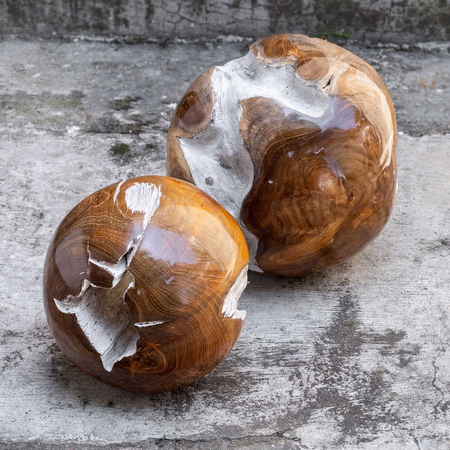 Teak Rounds – Set of 2