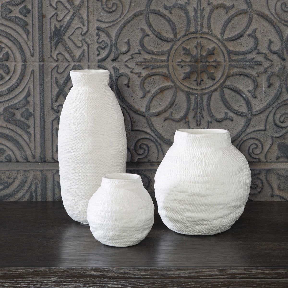 Legacy Basket Vases, Set of 3