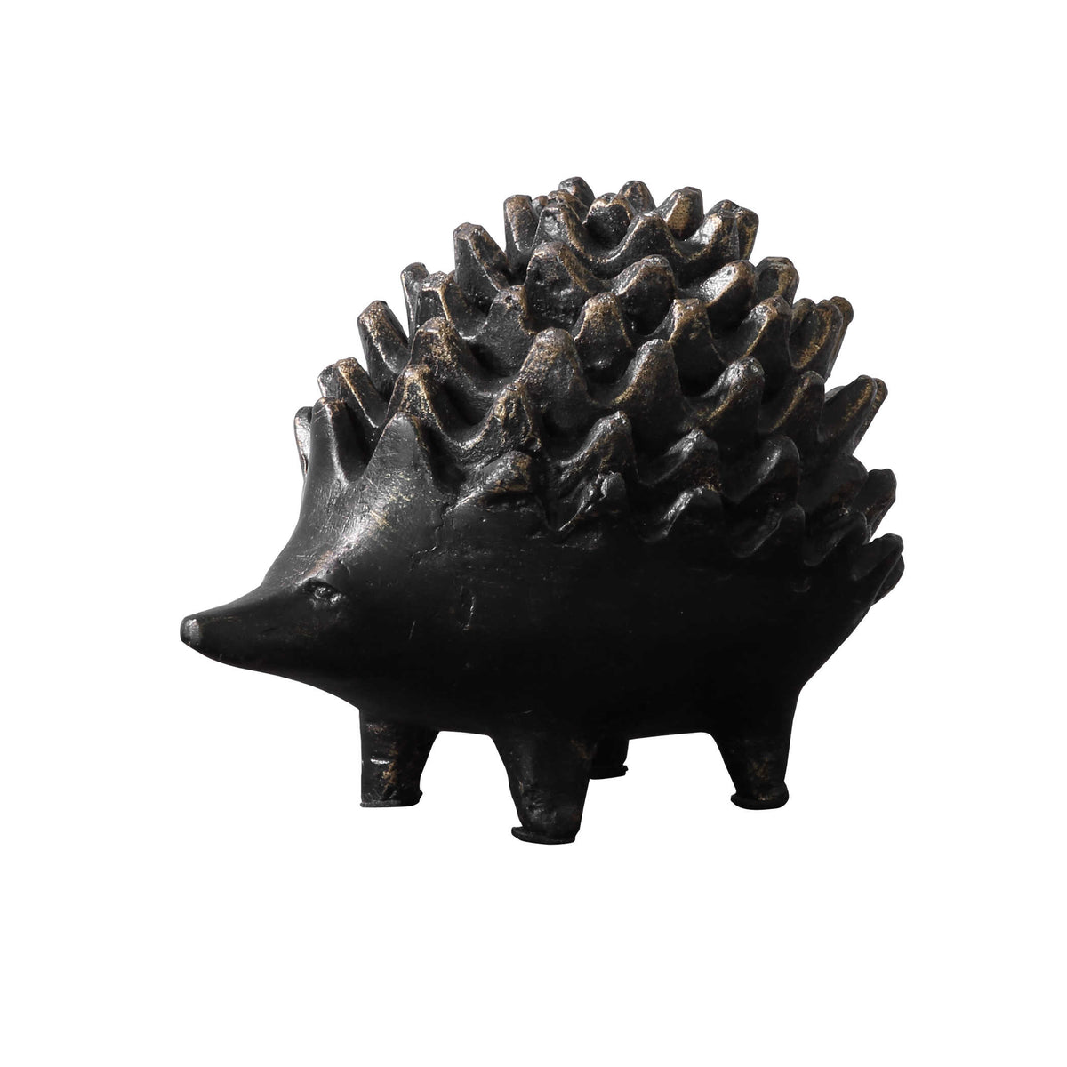 Hedging Your Bet Hedgehog Sculpture – Bronze