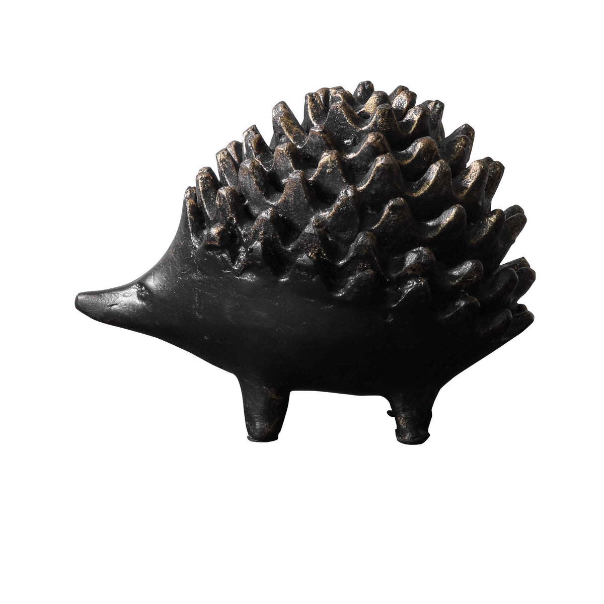Hedging Your Bet Hedgehog Sculpture – Bronze