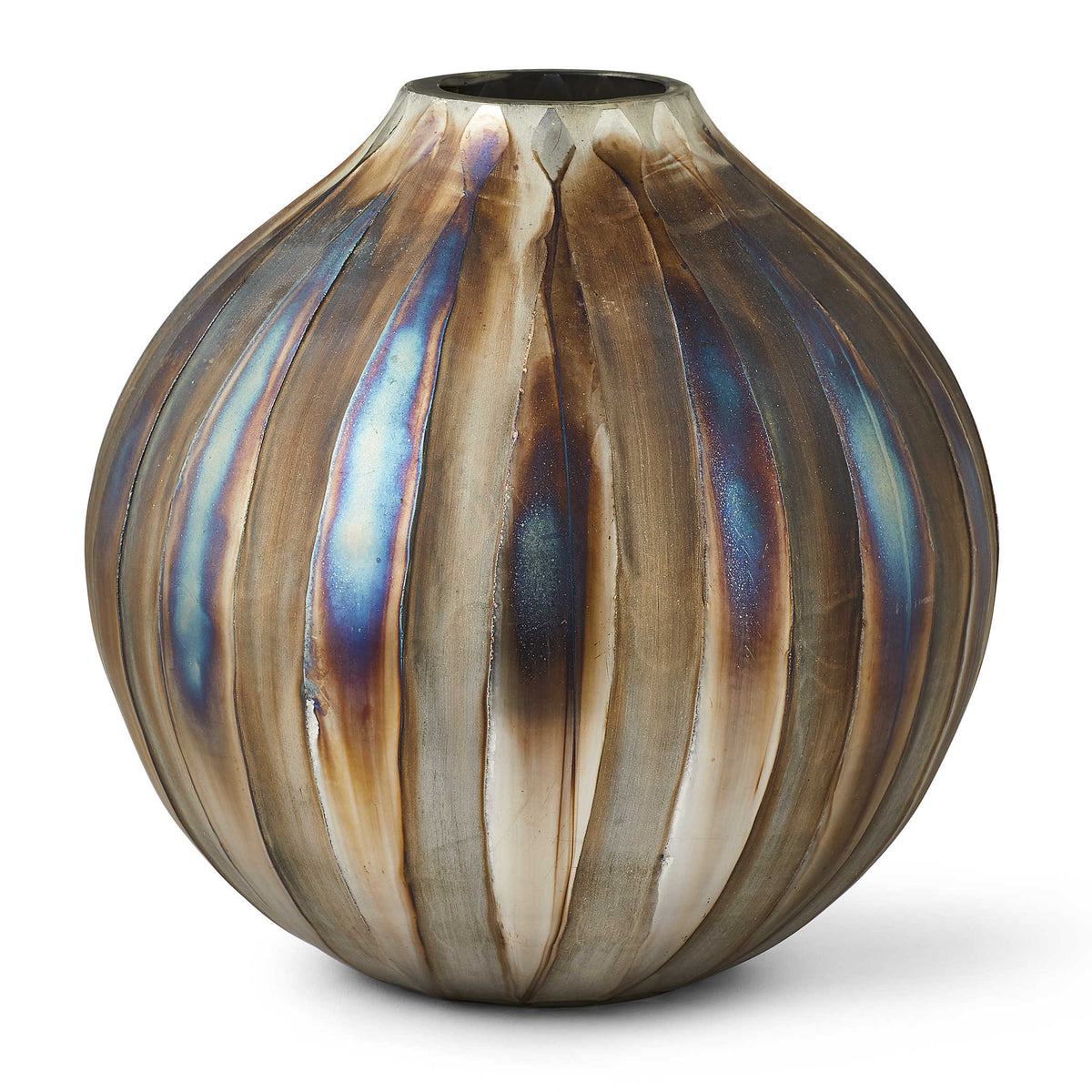 Ripple Vase – Bronze Small
