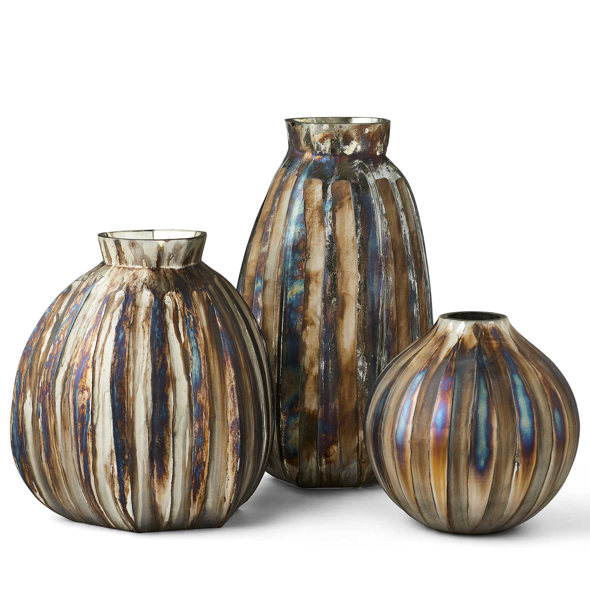 Ripple Vase – Bronze Small