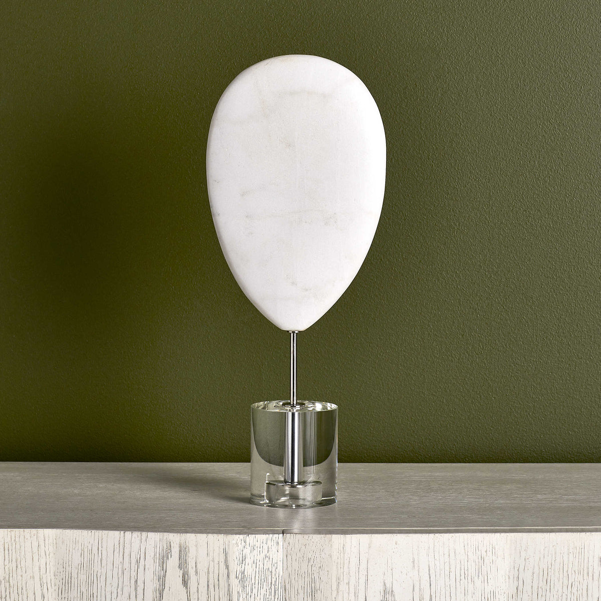 Ellipse Sculpture – White