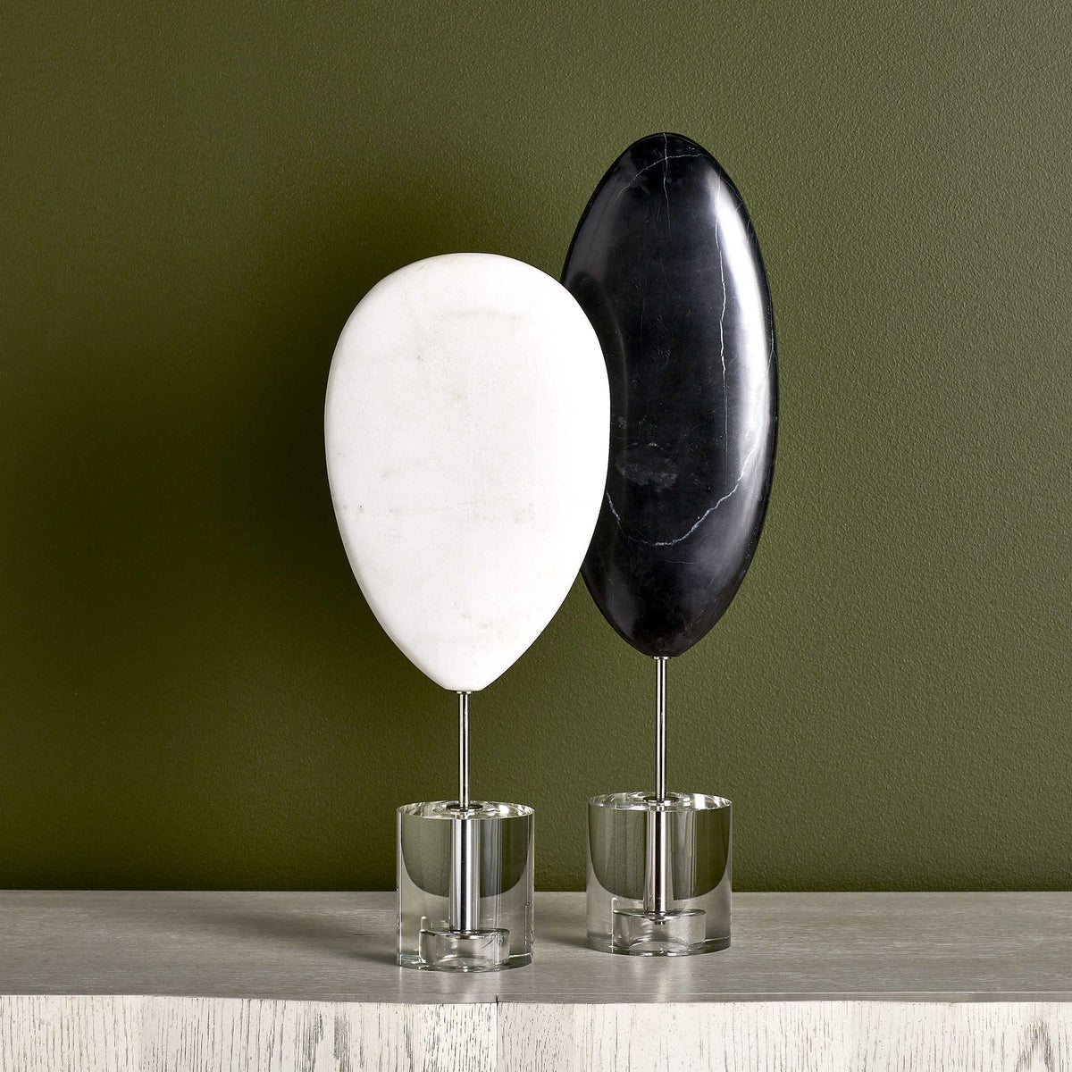 Ellipse Sculpture – White