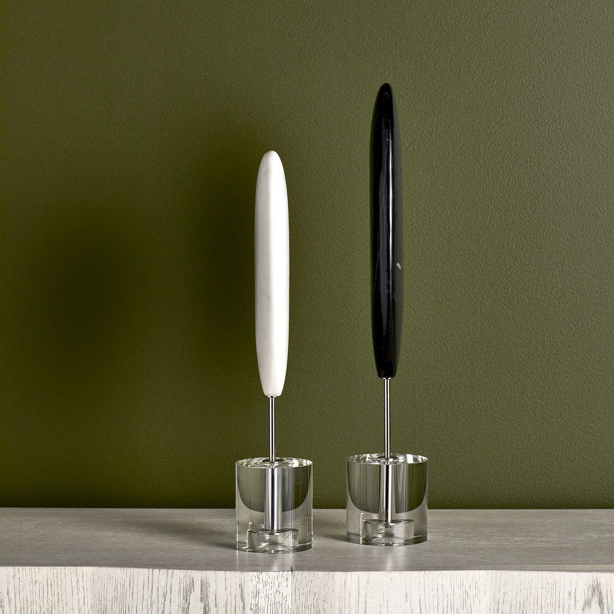 Ellipse Sculpture – White