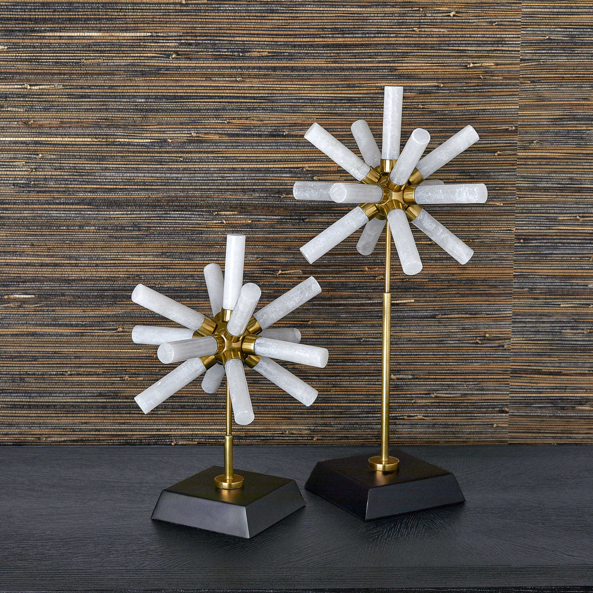 Snowflake Sculptures – Set of 2