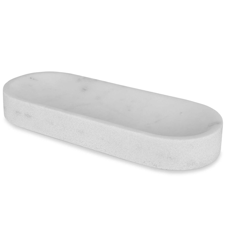 Big Pill Bowl/Tray – White Marble