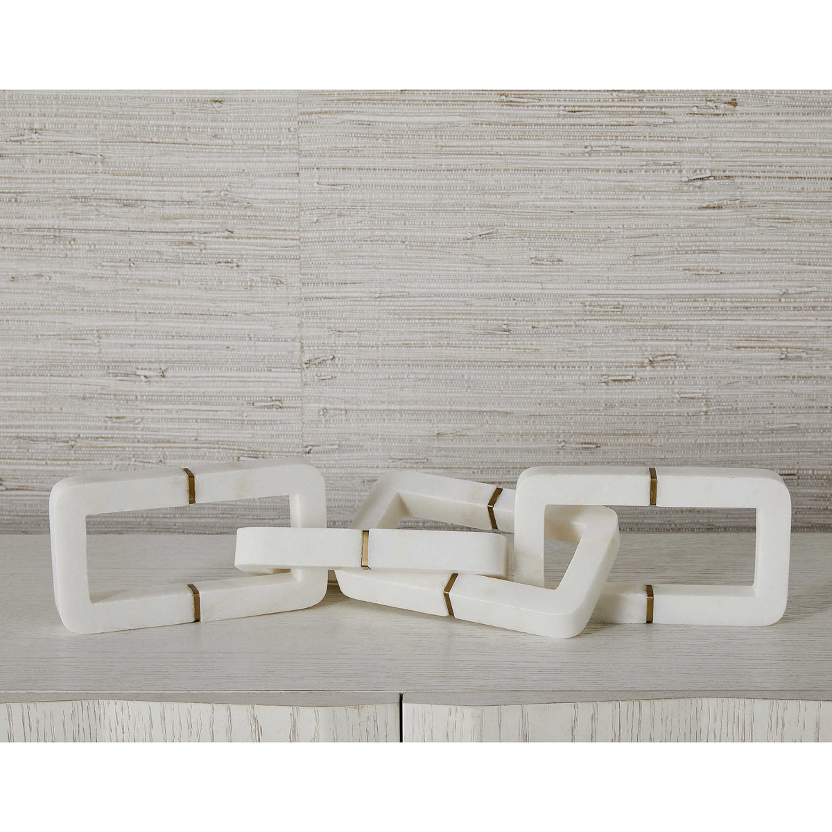 Connection Sculpture – White Marble