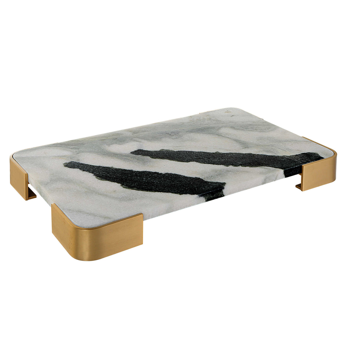 Elevated Tray – Panda Marble, Medium