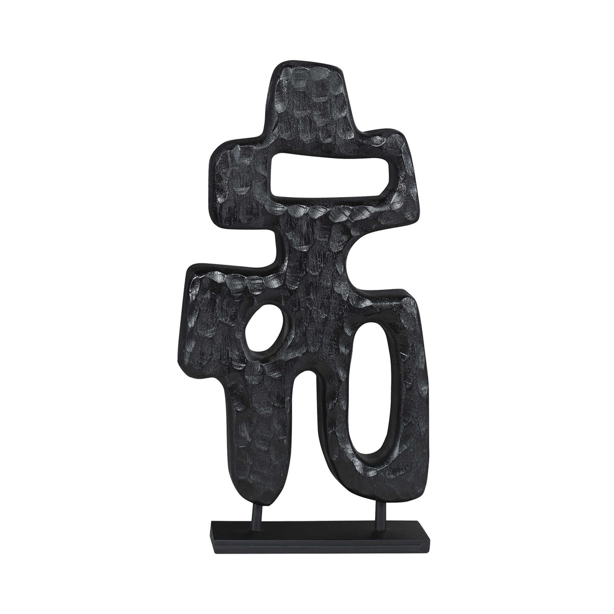 Chiseled Silhouette Sculpture – Small