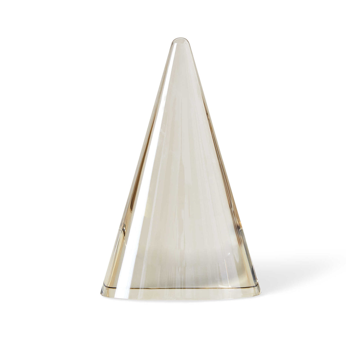 Apex Sculpture – Champagne Crystal