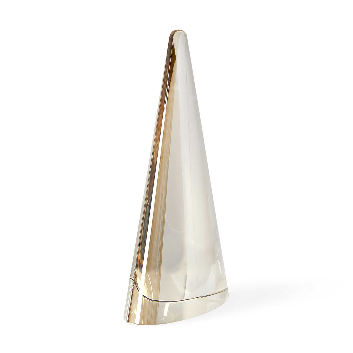 Apex Sculpture – Champagne Crystal
