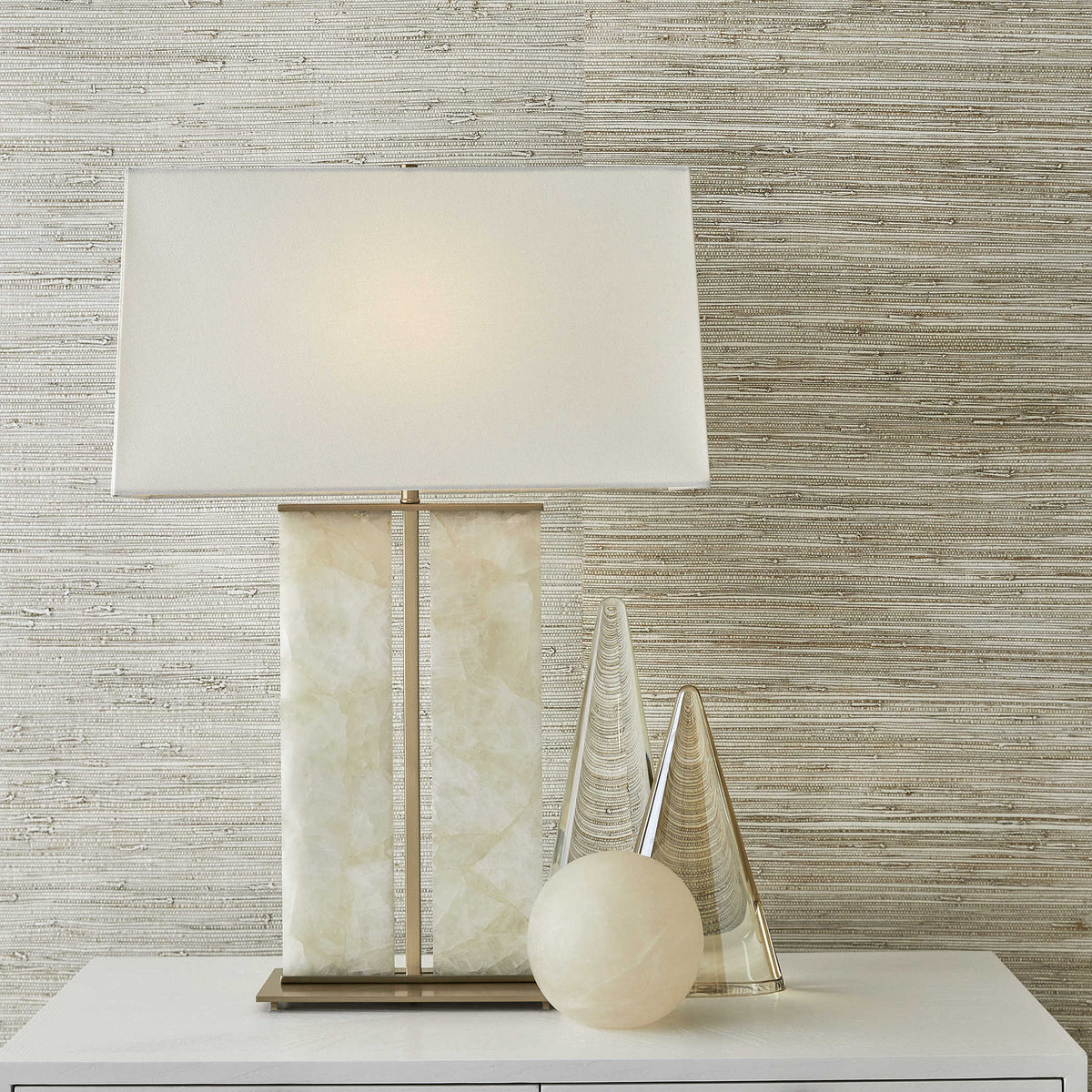 Apex Sculpture – Champagne Crystal