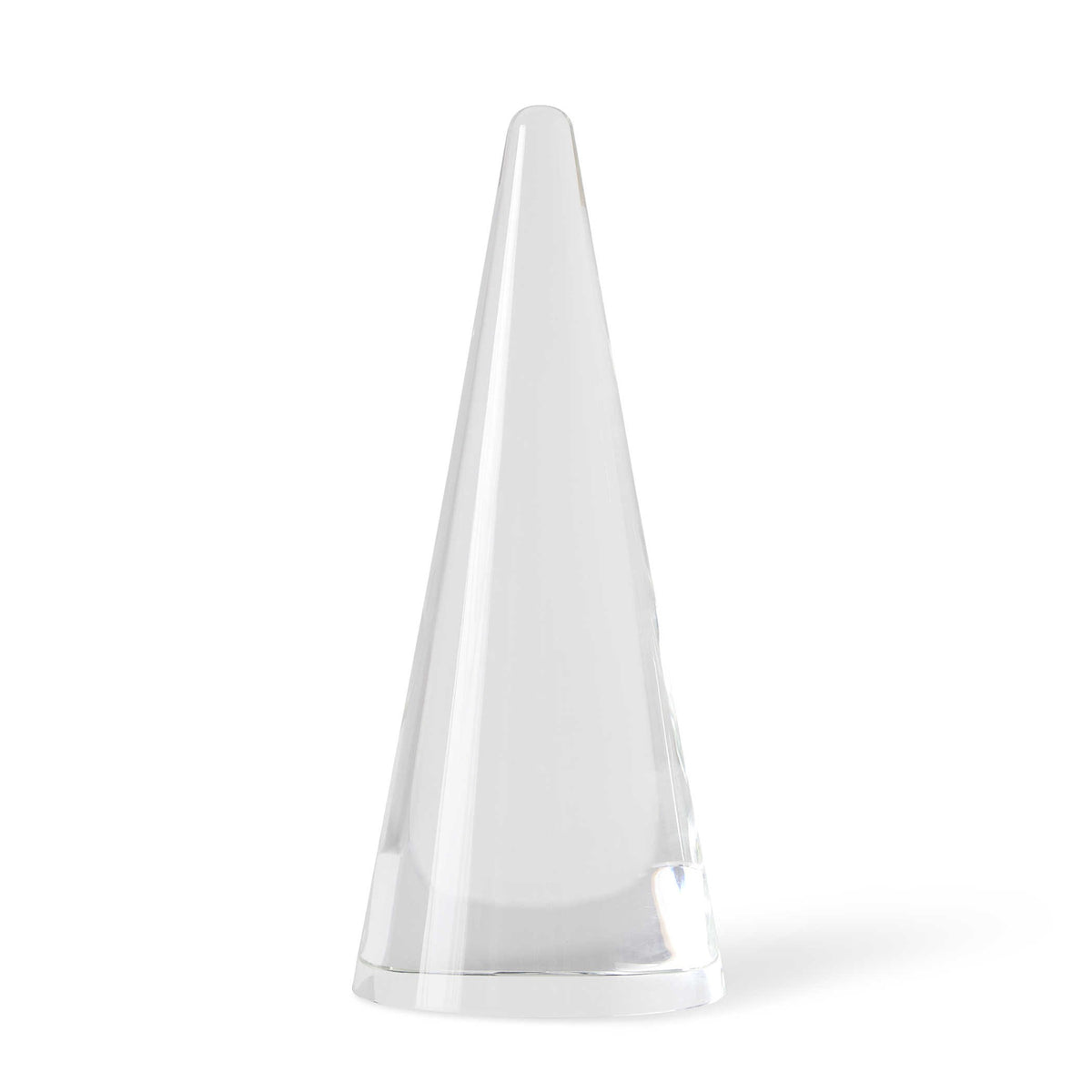 Apex Sculpture – Clear Crystal Tall