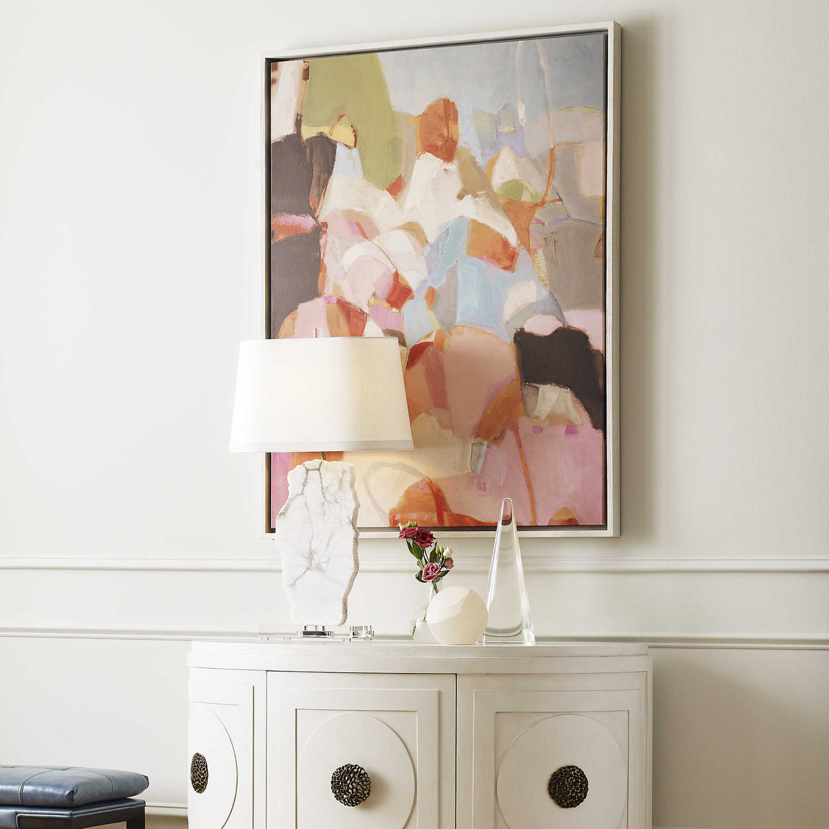 Apex Sculpture – Clear Crystal Tall