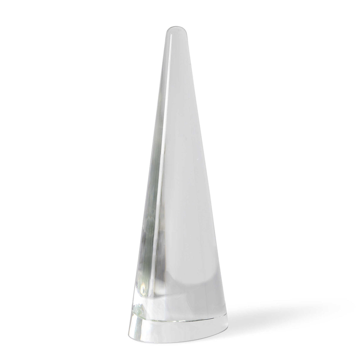Apex Sculpture – Clear Crystal Tall