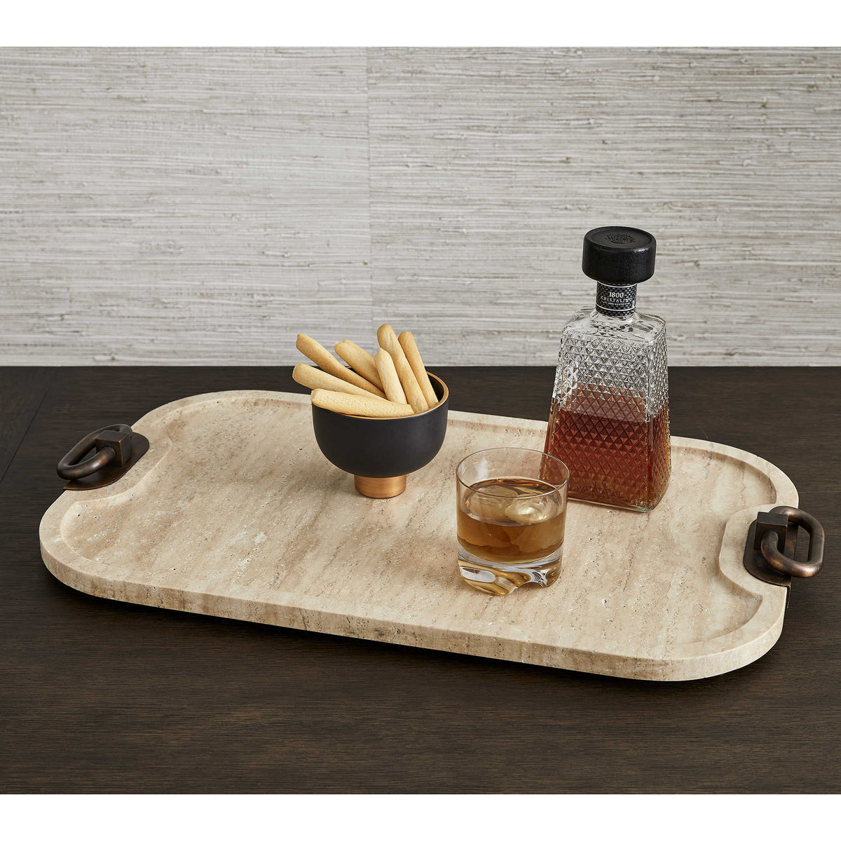 Hippodrome Tray – Travertine