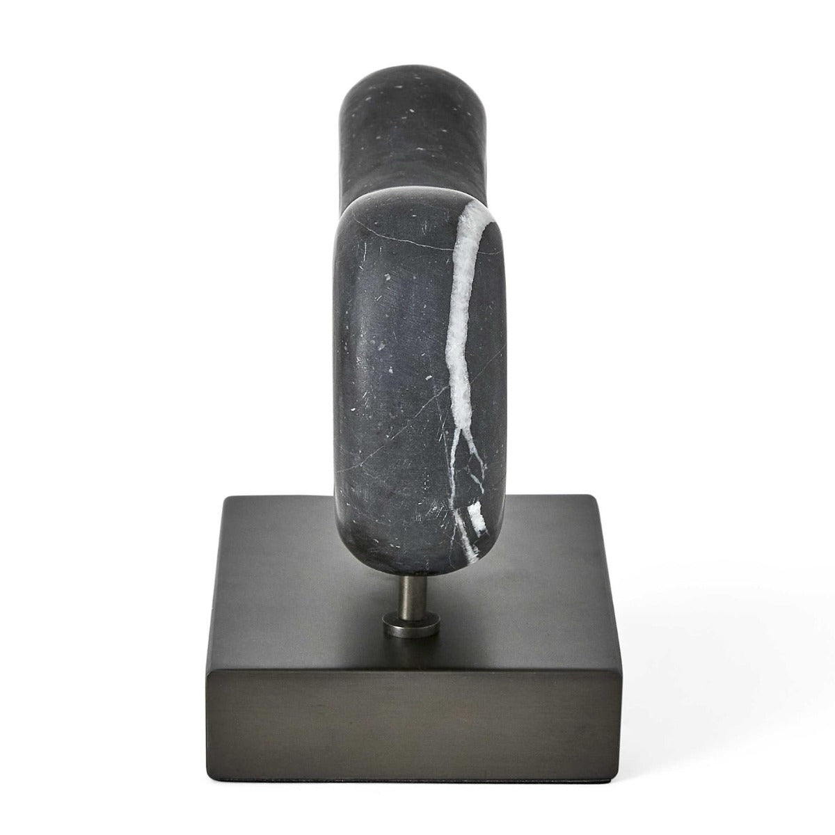 Single Vision Sculpture in Black Marble