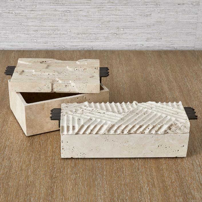 Groove Thing Box – Travertine