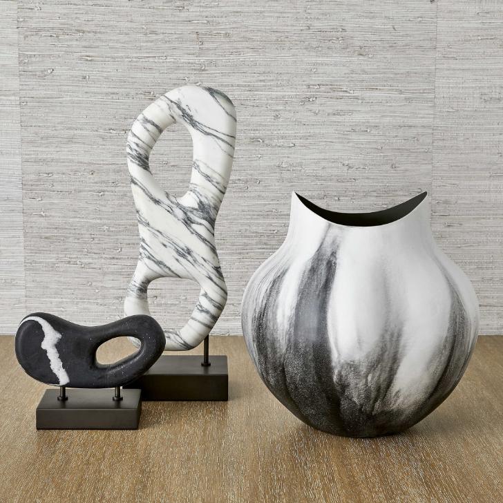 Vapor Vase – Black and White