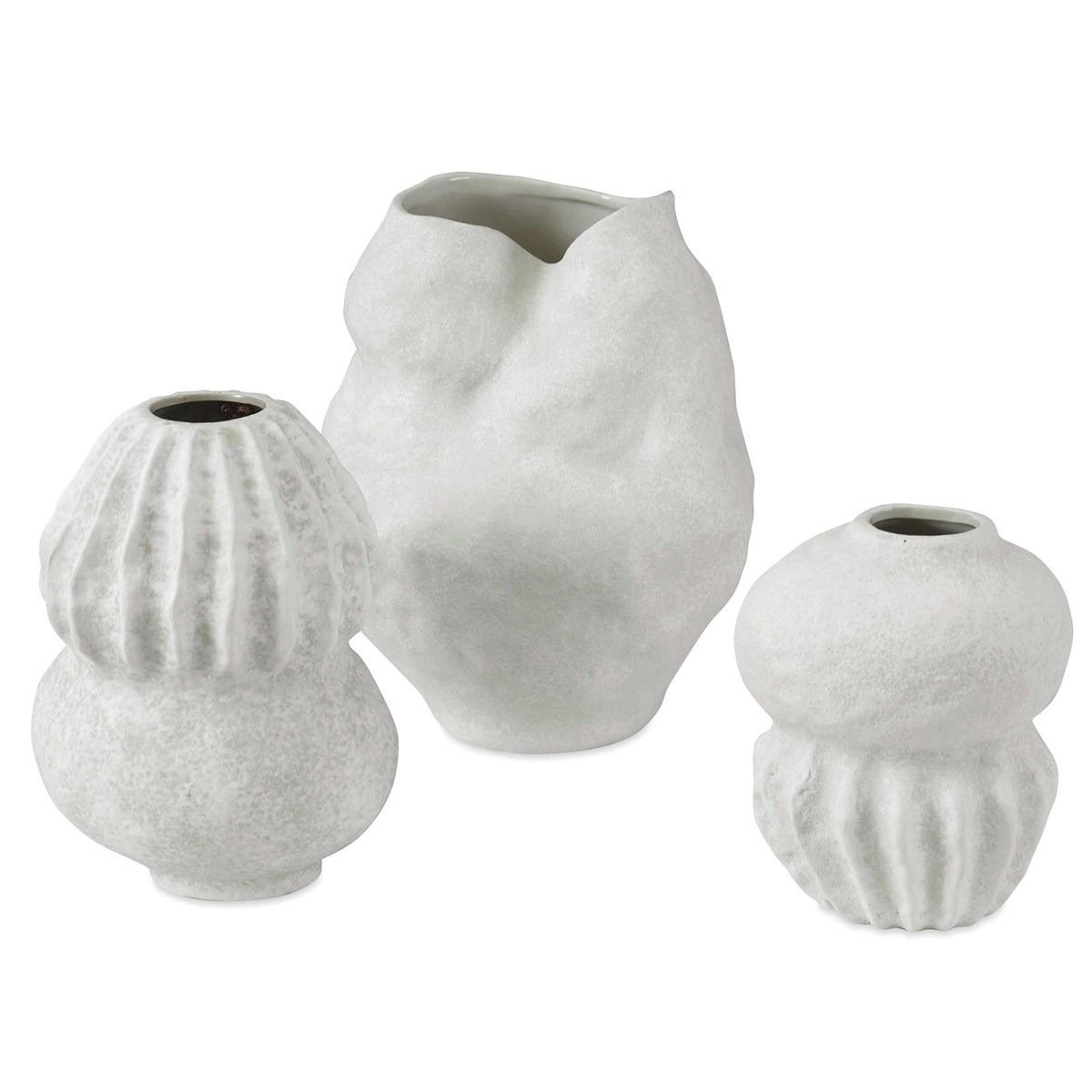 Venerable Vessels – Set of 3 Ceramic Vases