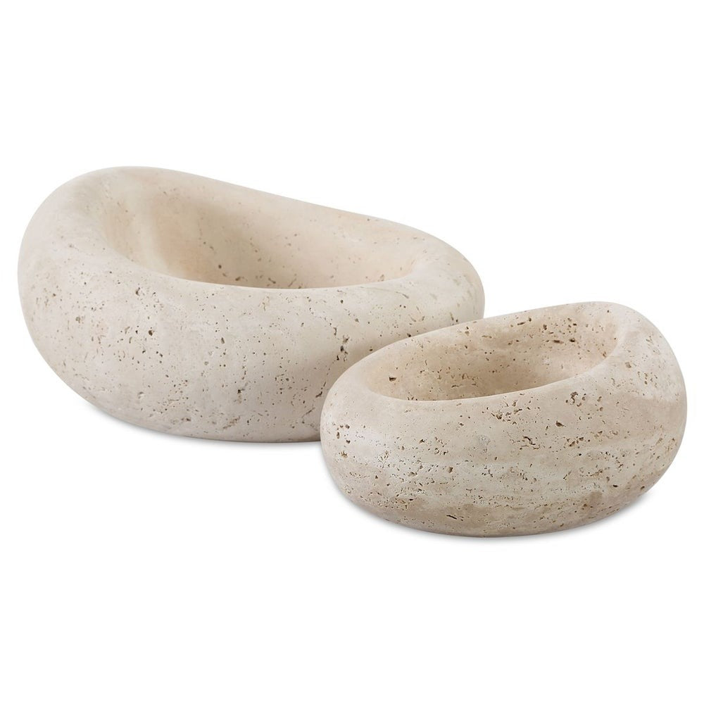 Swaddle Bowls – Travertine, Set of 2