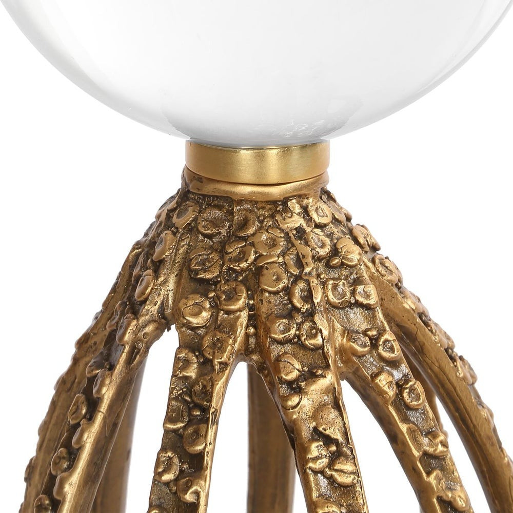Under the Sea Octopus Ornament – Brass, Set of 2