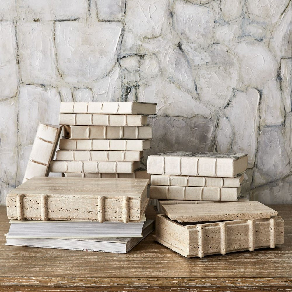 Novel Box – Travertine, Large