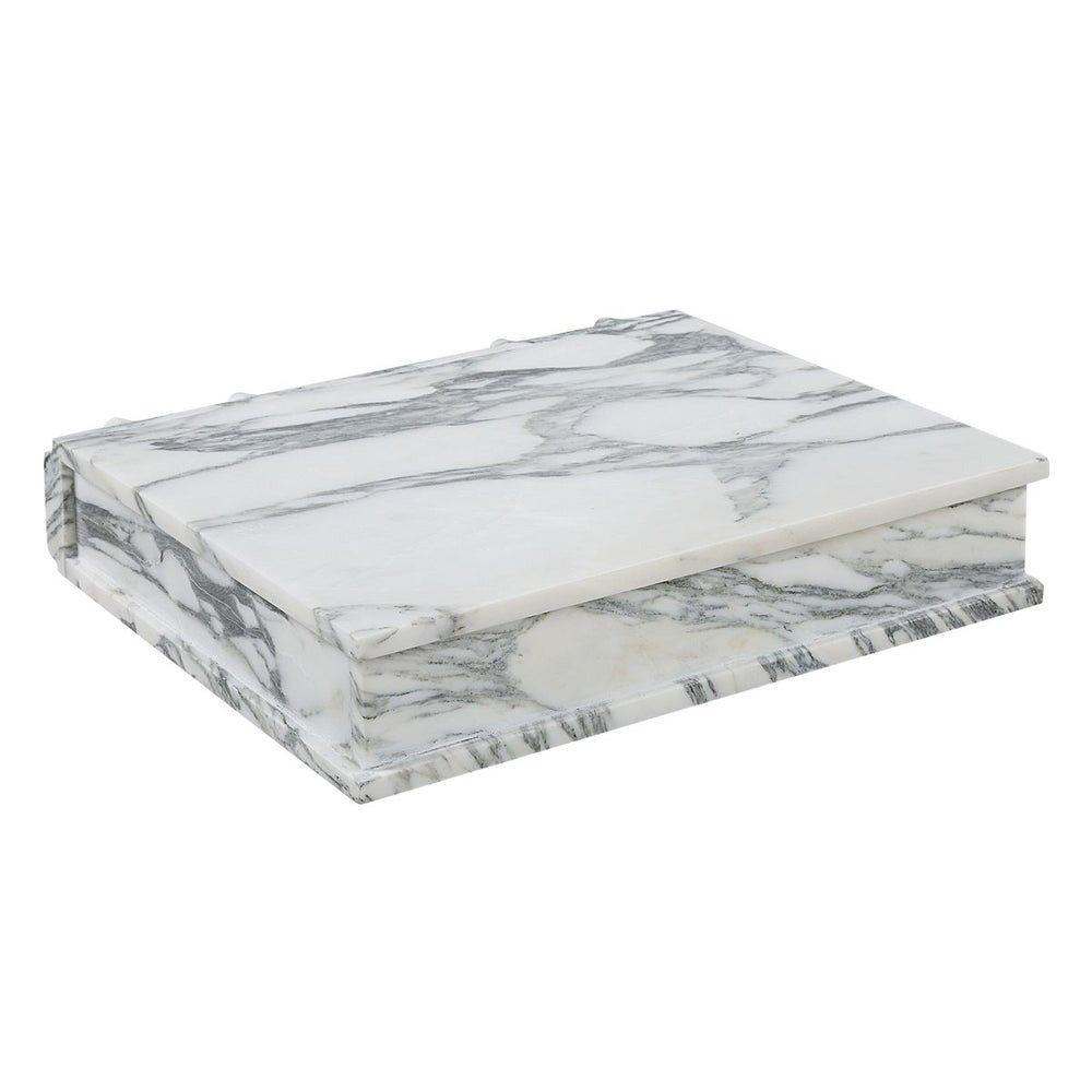 Novel Box – Arabescato Marble, Small