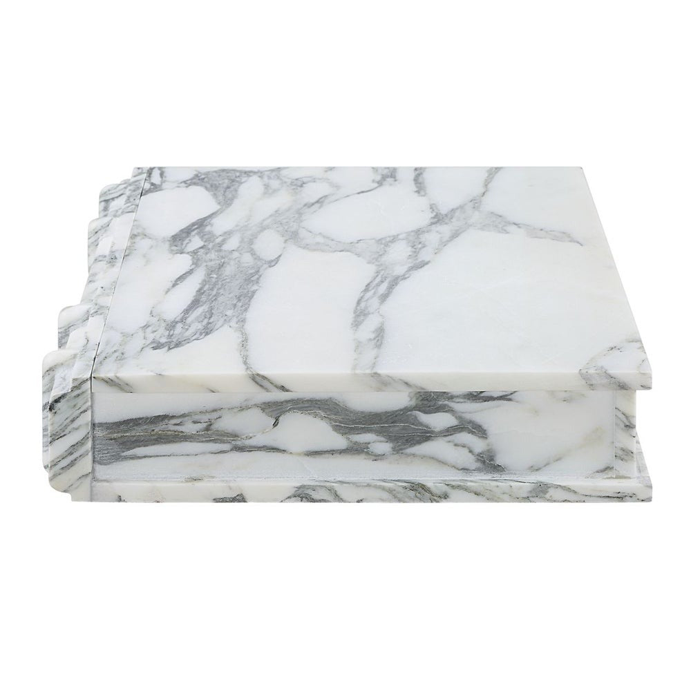 Novel Box – Arabescato Marble, Small