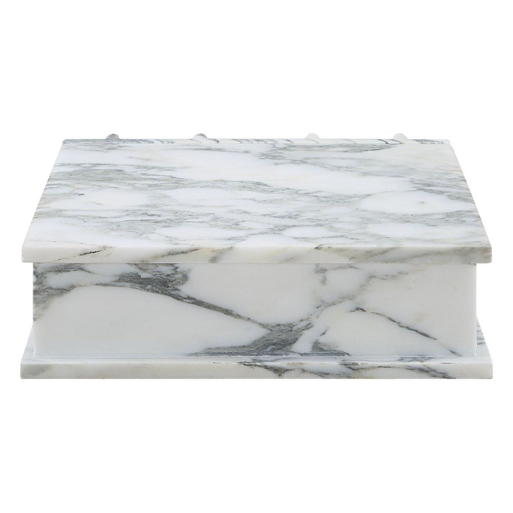 Novel Box – Arabescato Marble, Large