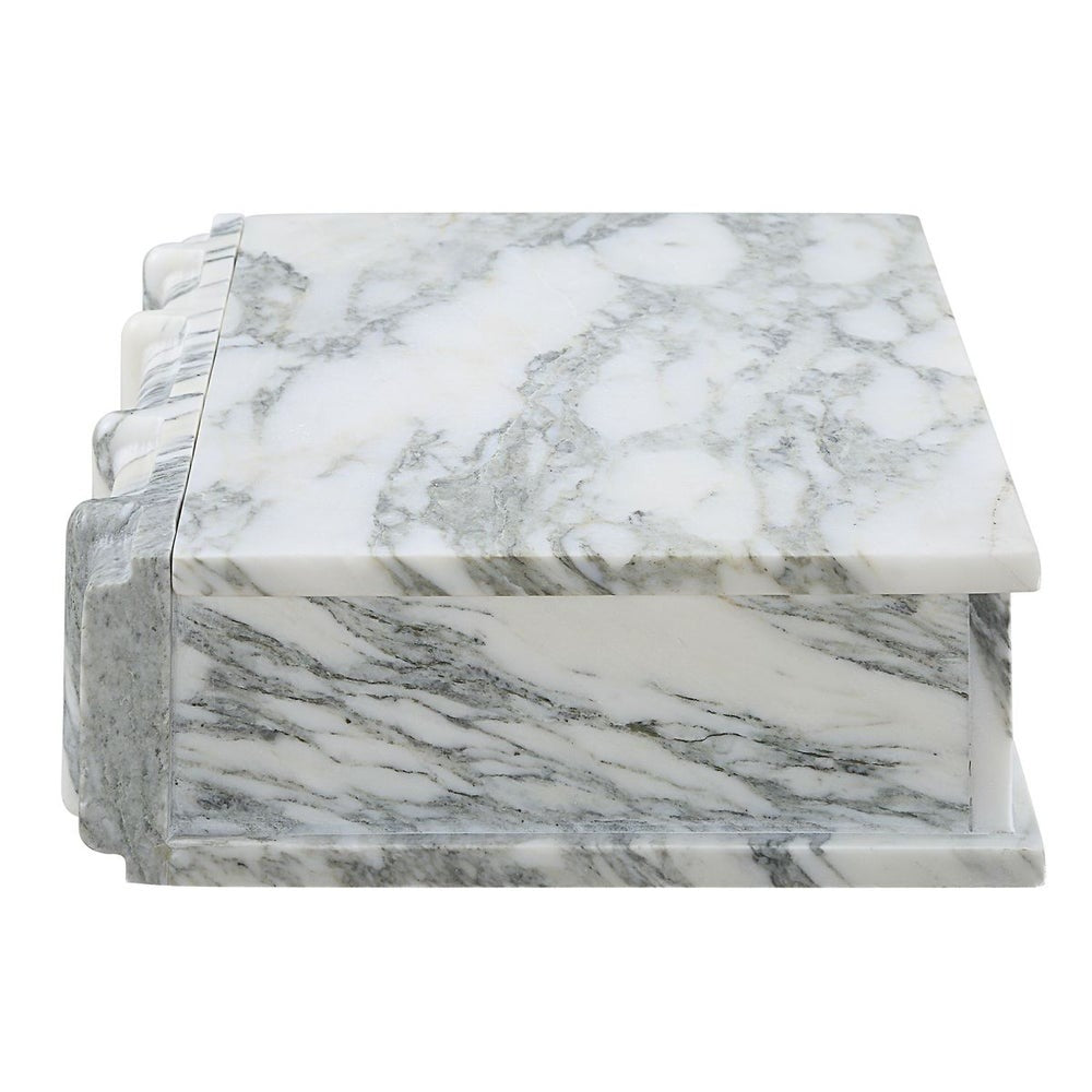 Novel Box – Arabescato Marble, Large