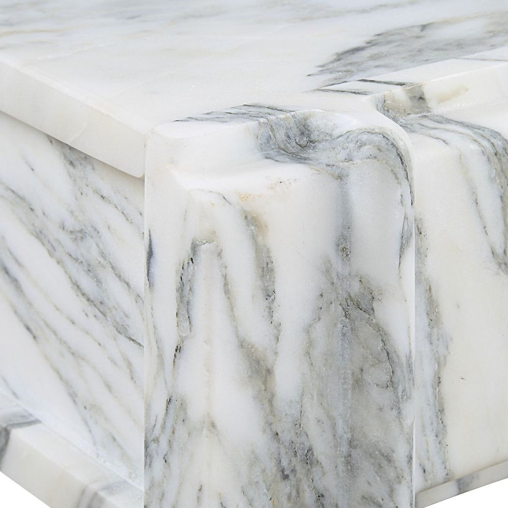 Novel Box – Arabescato Marble, Large