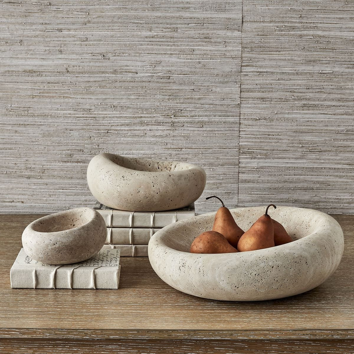 Swaddle Bowl – Travertine, Large