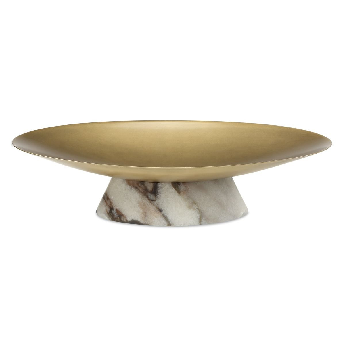 Coup de Grace Low Bowl – White Chocolate Marble