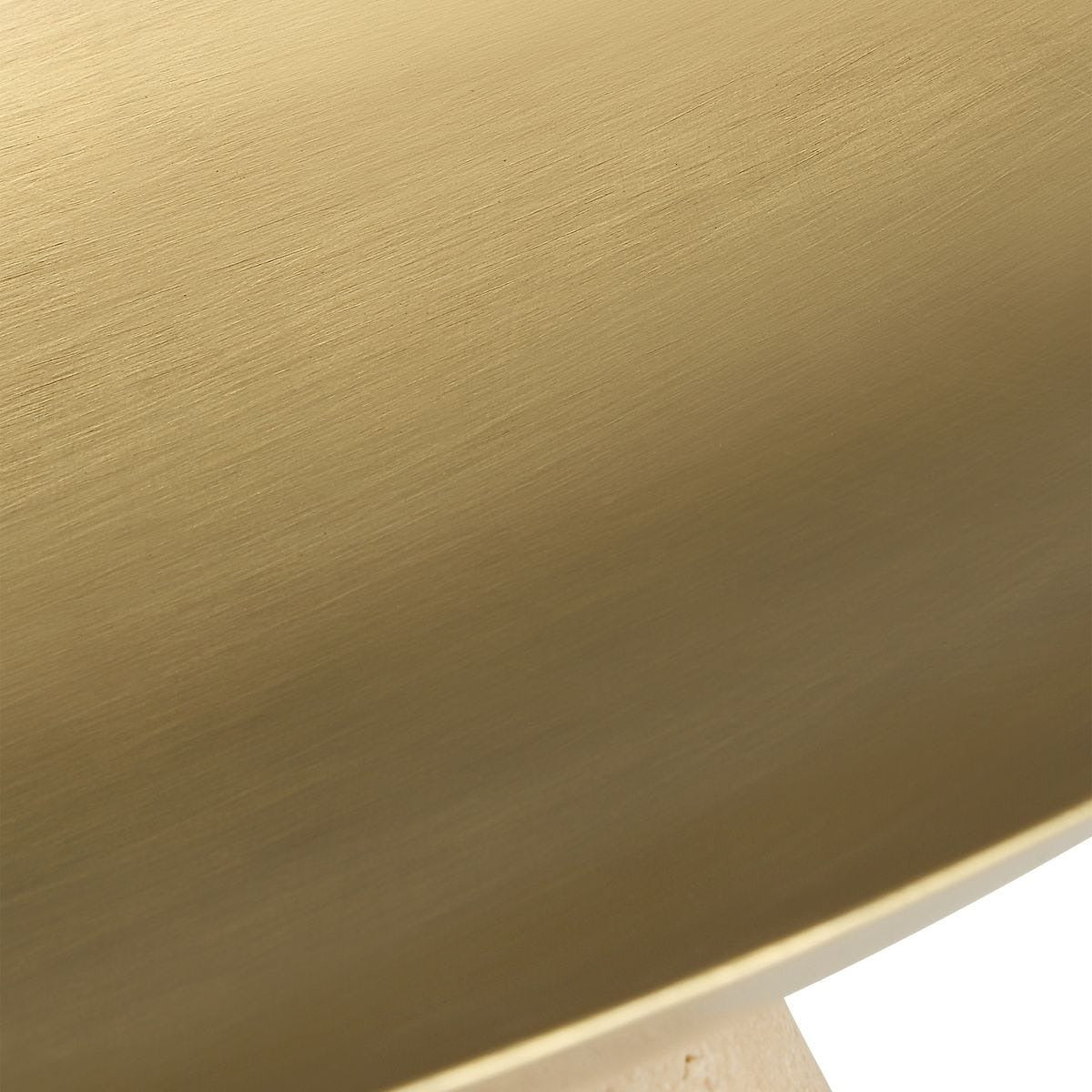 Coup de Grace Low Bowl – Travertine