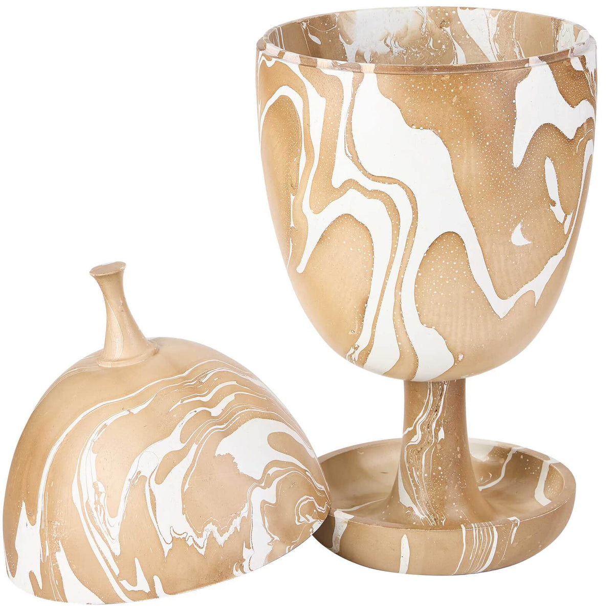 Hadden Hall Urn – Latte Swirl