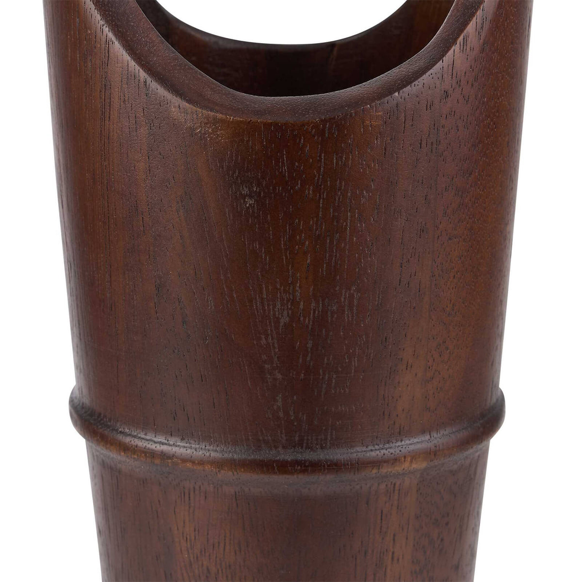 Ikebana Vessels – Dark Walnut, Set of 2