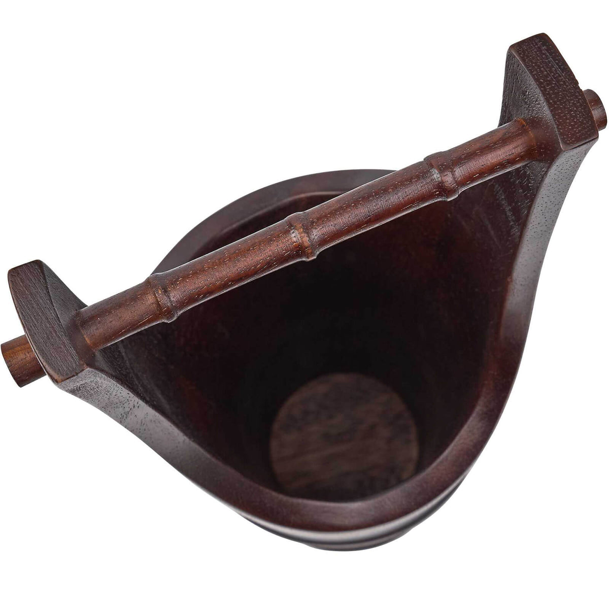 Ikebana Vessels – Dark Walnut, Set of 2