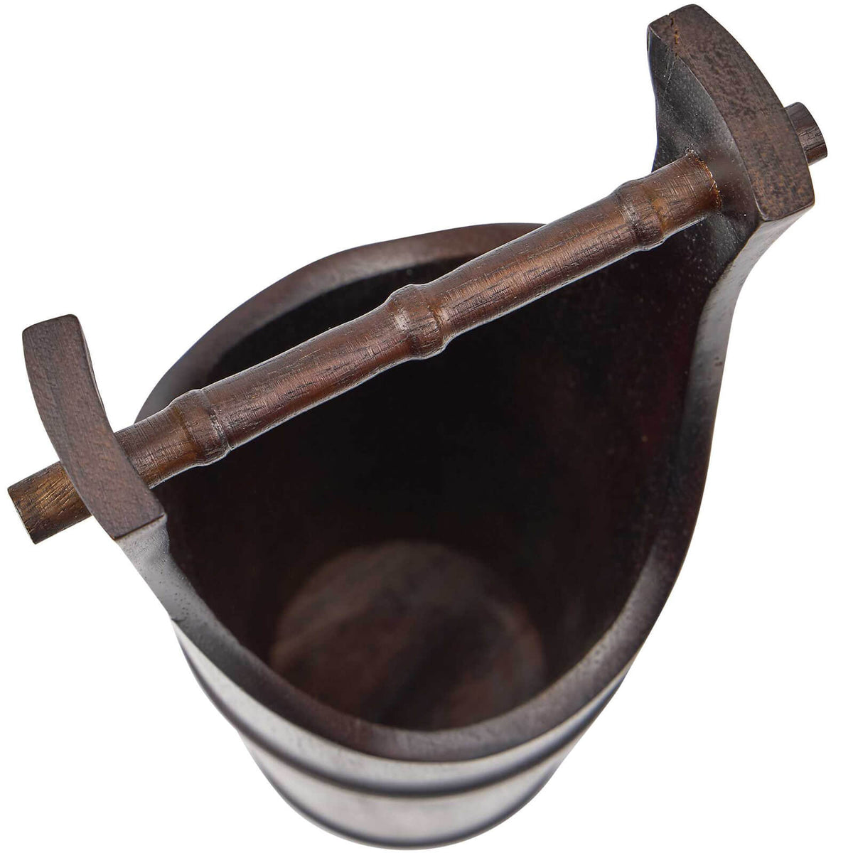 Ikebana Vessels – Dark Walnut, Set of 2