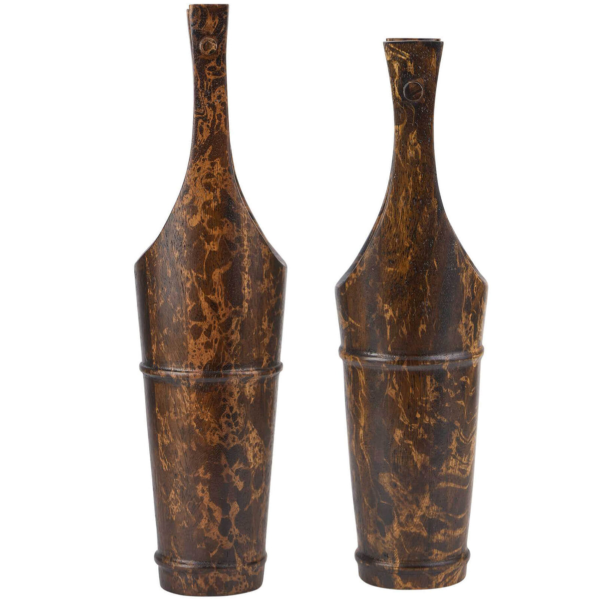 Ikebana Vessels – Tortoise, Set of 2