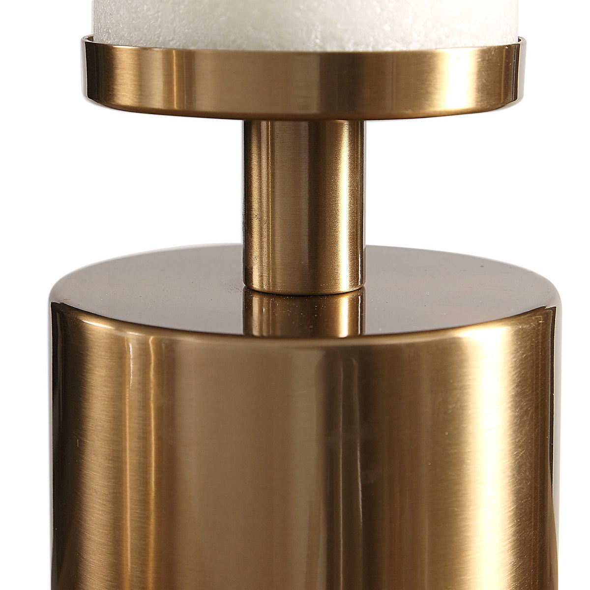 Kamdyn Candleholders – Brass, Set of 4